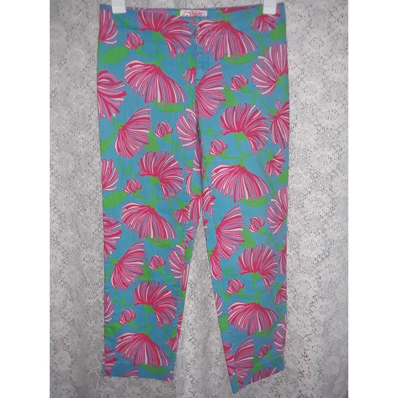 Lilly Pulitzer Vintage TRADEWIND KISSUE Resort Fit Capri Pants 4 - Picture 8 of 8